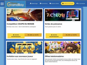 Grand Bay Casino games