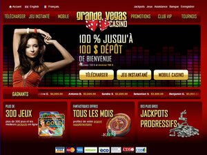 Grande Vegas Casino website