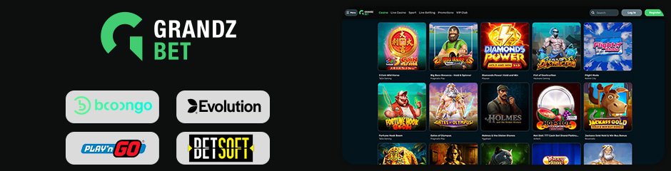 grandzbet casino jeux et logiciels