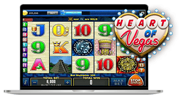 machine à sous heart of vegas slot