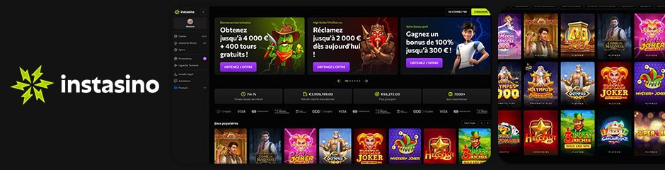 instasino casino bonus