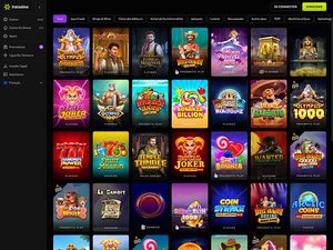 Instasino Casino games