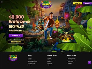 Island Reels Casino website