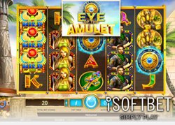 iSoftBet lance la nouvelle machine a sous Eye of The Amulet