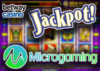 Jackpot d'une machine à sous de Microgaming décroché sur Betway