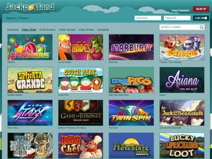 Jackpot Land Casino games