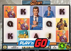 Nouveau jeu de casino online francais Agent Destiny de Play n Go