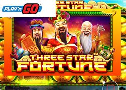 Jeu de casinos online francais Three Star Fortune arrive en Juin