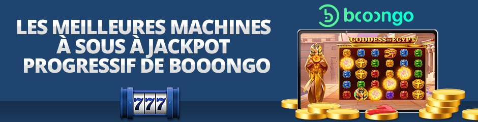 jeux à jackpot progressif de booongo