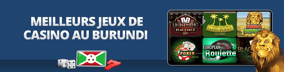 jeux de casino populaire au burundi