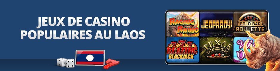 jeux de casino populaire au laos