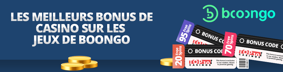 jouez avec un bonus de casino booongo