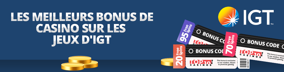 jouez avec un bonus de casino igt