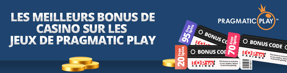 jouez avec un bonus de casino pragmatic play