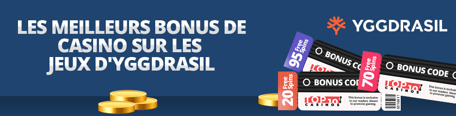 jouez avec un bonus de casino yggdrasil