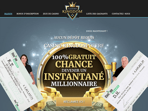 Kingdom Casino website