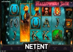 Lancement de la machine a sous Halloween Jack de NetEnt