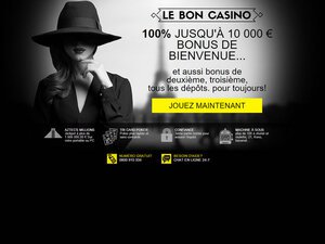 Le Bon Casino website