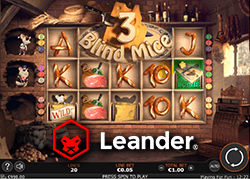 Leander Games lance la machine a sous 3 Blind Mice