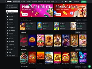 Leon Casino website