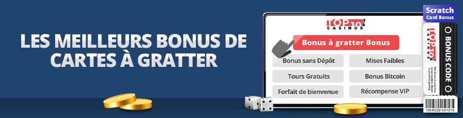 bonus de carte à gratter