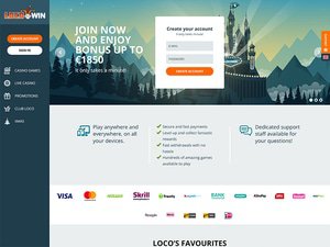 Loco Win Casino website