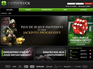 Casino Luck website