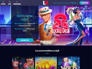 Casino Lucky8 website