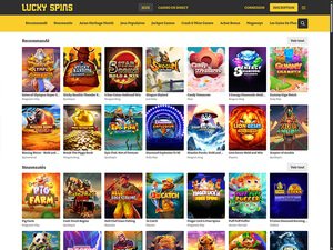 Lucky Spins Casino games