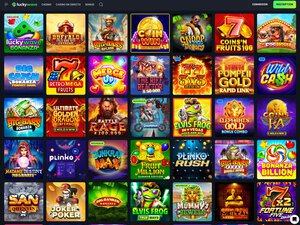 LuckyWave Casino games