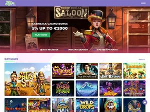 Lucy's Casino website