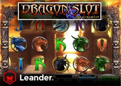 Machine a sous Dragon Slot Jackpot de Leander Games lancee