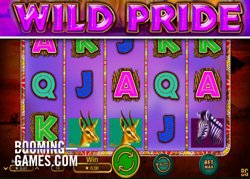 Machine a sous Wild Pride disponible sur les casinos Booming Games
