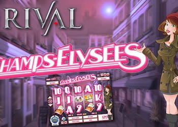 Rival lance une nouvelle machine à sous vidéo Champs Élysées