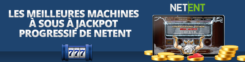 jeux à jackpot progressif de netent