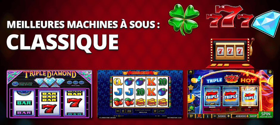 meilleures machines à sous classique