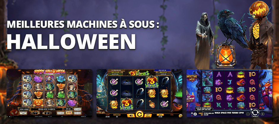 meilleures machines à sous halloween