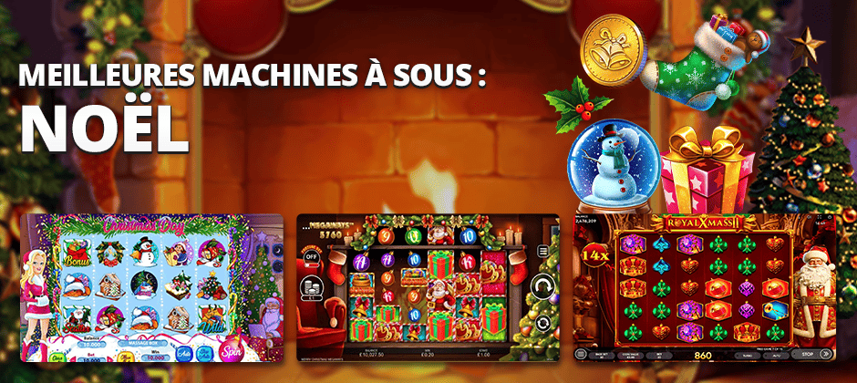 meilleures machines à sous noel