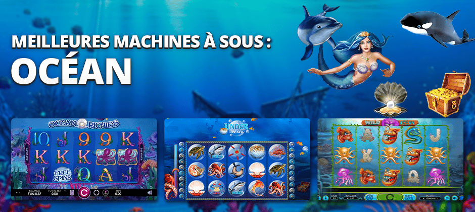 meilleures machines à sous ocean