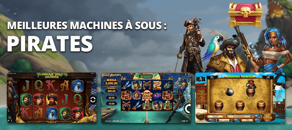 meilleures machines à sous pirates