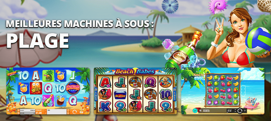 meilleures machines à sous plage