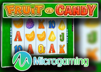 Microgaming lancera la nouvelle machine à sous Fruit vs. Candy