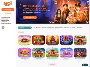 Moi Casino website