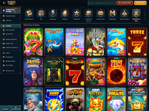 Monster Win Casino games