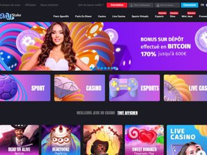 MyStake Casino website