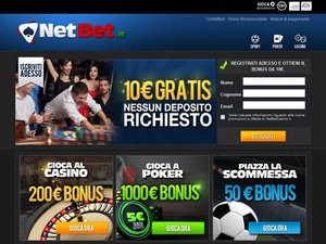 Casino NetBet cashier