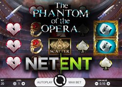 NetEnt annonce la sortie de la machine à sous Phantom Of The Opera