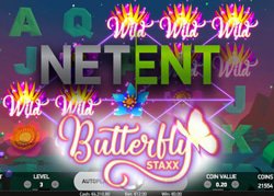 NetEnt lance bientôt la machine à sous Butterfly Staxx
