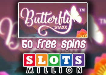 NetEnt offre 50 free spins sur la machine à sous Butterfly Staxx