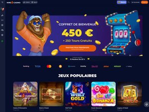 Nine Casino website